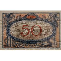 Roanne - Pirot 106-16 - 50 centimes - Série B 47 - 18/07/1917 - Etat : pr.NEUF