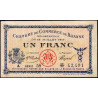 Roanne - Pirot 106-17 - 1 franc - Série A 58 - 18/07/1917 - Etat : SUP