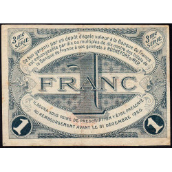 Rochefort-sur-Mer - Pirot 107-13 - 1 franc - 3me Série - 28/10/1915 - Etat : TTB