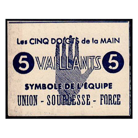 Billet de 5 vaillants - 1ère série /C - 1943 - Etat : pr.NEUF