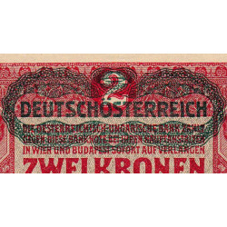 Autriche - Pick 50 - 2 kronen - 1919 - Etat : pr.NEUF