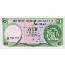 Ecosse - Pick 341Aa - 1 pound sterling - 01/05/1986 - Etat : NEUF