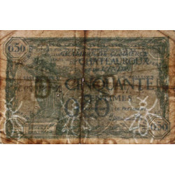 Chateauroux (Indre) - Pirot 46-28 - 50 centimes - Série A - 03/02/1922 - Etat : TB-