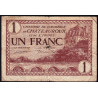 Chateauroux (Indre) - Pirot 46-30 - 1 franc - Série A - 03/02/1922 - Etat : B