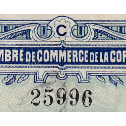 Corrèze (Brive, Tulle) - Pirot 51-6 variété - 1 franc - Série C - 25/03/1915 - Etat : SUP+