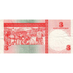 Cuba - Pick FX 47_1 - 3 pesos - Série BB 03 - 2006 - Etat : TTB-