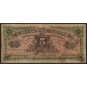 El Salvador - Pick S 162c - 5 pesos - Série B - 26/01/1909 - Etat : B+