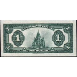 Canada - Pick 33n - 1 dollar - Série D - 02/07/1923 - Etat : TTB+