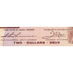 Canada - Pick 94b_1 - 2 dollars - Série BBV - 1986 (1988) - Etat : TB