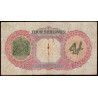 Bahamas - Pick 9b - 4 shillings - Série A/4 - 1941 - Etat : B+ à TB-