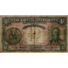 Bahamas - Pick 9b - 4 shillings - Série A/4 - 1941 - Etat : B+ à TB-