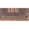 Chine - Bank of China - Pick 88b_2 - 100 yüan - 1940 - Etat : B