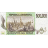 Argentine - Pick 309_2 - 500'000 pesos - Série A - 1981 - Etat : NEUF