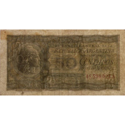 Argentine - Pick 259b - 50 centavos - Série A - 1949 - Etat : SPL-