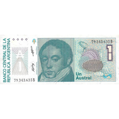 Argentine - Pick 323b_2 - 1 austral - Série B - 1986 - Etat : NEUF