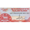 Falkland (îles) - Pick 12a - 5 pounds - Série A - 14/06/1983 - Commémoratif - Etat : SPL