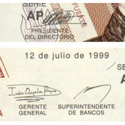 Equateur - Pick 127e_AP - 10'000 sucres - 12/07/1999 - Etat : NEUF