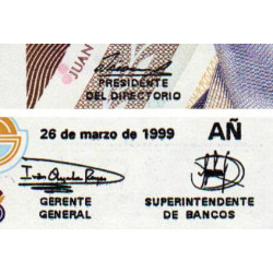 Equateur - Pick 128c2 - Série AÑ - 5'000 sucres - 26/03/1999 - Etat : NEUF