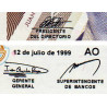 Equateur - Pick 128c3 - Série AO - 5'000 sucres - 12/07/1999 - Etat : NEUF