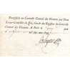 Paris - Louis XV - Emprunt royal de 1720 - Denier 40 - Sign. 2 - Etat : TTB