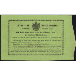 1863 - Amiens - Loterie du Musée Napoléon - 25 centimes - Etat : SUP+