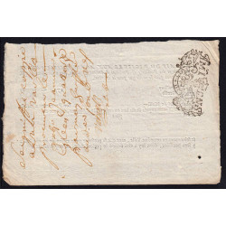 Somme - Amiens - Louis XV - 1717 - Actes d'affirmation de voyage - Etat : SUP