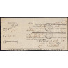 Vienne - Poitiers - Louis XVIII - 1818 - 10 francs envoyés par Poste - Etat : TTB