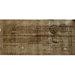Vienne - Poitiers - Louis XVIII - 1818 - 10 francs envoyés par Poste - Etat : TTB