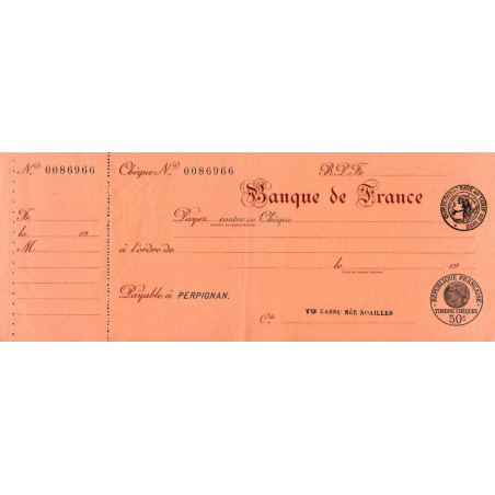 Banque de France - Perpignan - 1932 - Etat : SPL