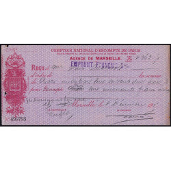 Comptoir National d'Escompte de Paris - 1915 - Etat : SUP