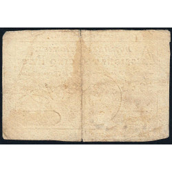 Assignat 19a - 5 livres - 28 septembre 1791 - Série 36A - Etat : TB