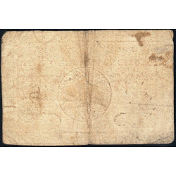 Assignat 19a - 5 livres - 28 septembre 1791 - Série 39H - Etat : B+