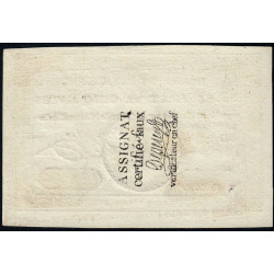 Assignat 20f-19 - Faux 5 livres - 1 novembre 1791 - Série 50B - Etat : SPL