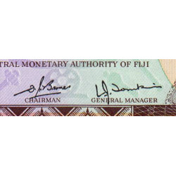 Fidji - Pick 76a - 1 dollar - Série C/5 - 1980 - Etat : NEUF