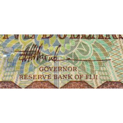 Fidji - Pick 105b - 5 dollars - Série AD - 2002 - Etat : TTB