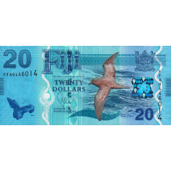 Fidji - Pick 117 - 20 dollars - 2013 - Etat : NEUF