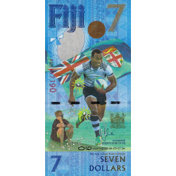 Fidji - Pick 120 - 7 dollars - Série AU - 2016 - Commémoratif - Etat : NEUF