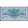 Finlande - Pick 103a_18 - 5 markkaa - Litt. A - Série F - 1963 (1976) - Etat : TB+