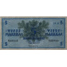 Finlande - Pick 106Aa_19 - 5 markkaa - Litt. B - Série X - 1963 (1969) - Etat : NEUF