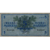 Finlande - Pick 106Aa_30 - 5 markkaa - Litt. B - Série Z - 1963 (1969) - Etat : NEUF