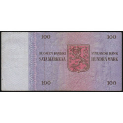 Finlande - Pick 109a_23 - 100 markkaa - Série G - 1976 - Etat : TB