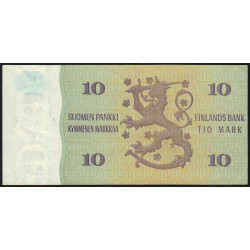 Finlande - Pick 112a_11 - 10 markkaa - Litt. A - 1980 (1984) - Etat : TTB+