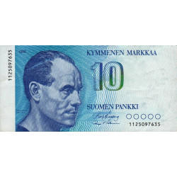 Finlande - Pick 113a_10 - 10 markkaa - 1986 - Etat : TTB