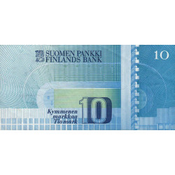 Finlande - Pick 113a_10 - 10 markkaa - 1986 - Etat : TTB