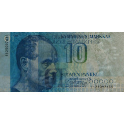 Finlande - Pick 113a_10 - 10 markkaa - 1986 - Etat : TTB