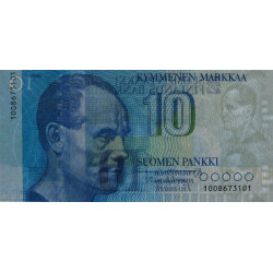 Finlande - Pick 113a_15a - 10 markkaa - 1986 - Etat : SPL