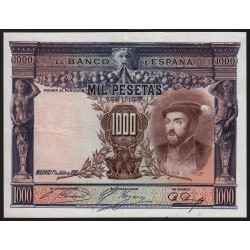 Espagne - Pick 70c - 1'000 pesetas - 1936 - Sans série - Etat : SUP