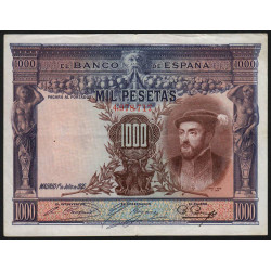 Espagne - Pick 70c - 1'000 pesetas - 1936 - Sans série - Etat : TTB