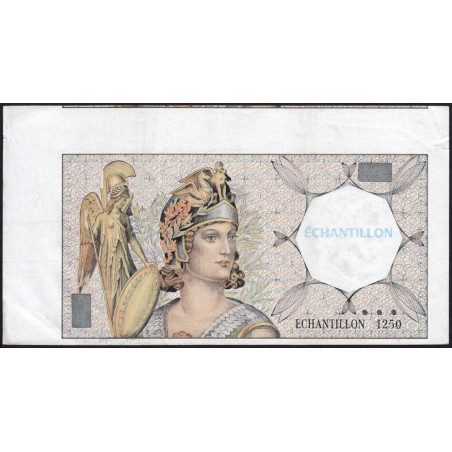 Athena à gauche - Format 200 francs MONTESQUIEU - DIS-03-F-03 variété 2 - Etat : TTB