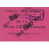 11 - Carcassonne - Bureau de Bienfaisance - 10 francs - 1945 - Etat : SUP
